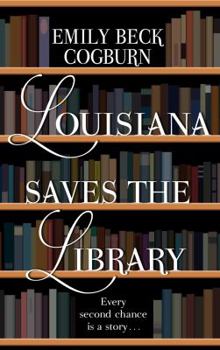 Hardcover Louisiana Saves the Library [Large Print] Book