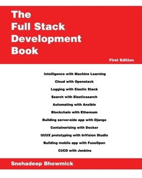 Paperback The Full Stack Development Book