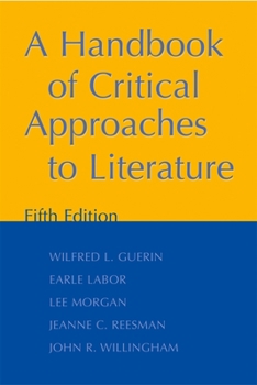 Paperback A Handbook of Critical Approaches to Literature Book