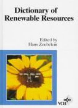 Hardcover Dictionary of Renewable Resources Book