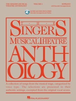 Paperback Singer's Musical Theatre Anthology - Volume 1: Soprano Book/Online Audio [With 2 CDs] Book