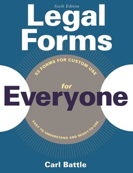 Paperback Legal Forms for Everyone: Leases, Home Sales, Avoiding Probate, Living Wills, Trusts, Divorce, Copyrights, and Much More Book