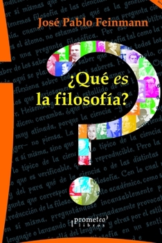 Paperback ¿Qué es la filosofía? [Spanish] Book