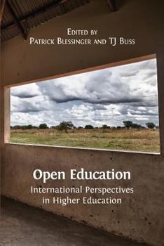 Paperback Open Education: International Perspectives in Higher Education Book