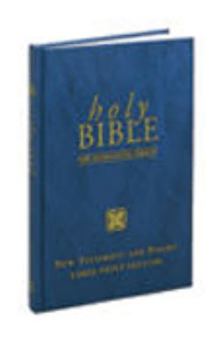 Hardcover New Testament: New International Version with Psalms (Large Print) Book
