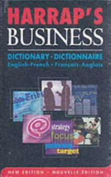 Hardcover Harrap French-English/English-French Business Dictionary Book