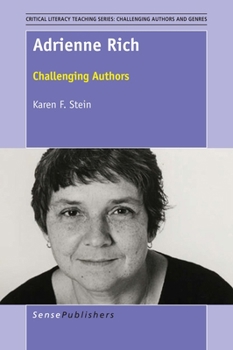 Paperback Adrienne Rich: Challenging Authors Book