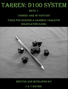 Paperback Tarren: D100 System Beta 1.: Tarren: Age of Fantasy. Book