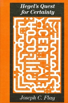 Paperback Hegel's Quest for Certainty Book