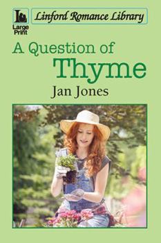Paperback A Question of Thyme [Large Print] Book