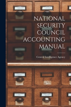 Paperback National Security Council Accounting Manual Book
