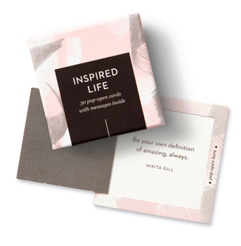 Misc. Thoughtfulls: An Inspired Life: 30 Pop-Open Cards with Messages Inside Book