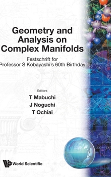 Hardcover Geometry & Analysis on Complexmanifolds Book