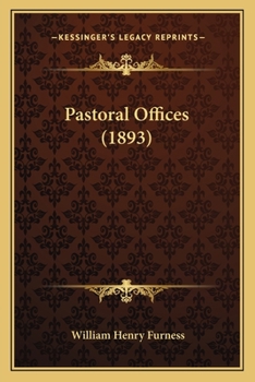 Paperback Pastoral Offices (1893) Book