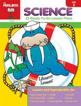 Paperback Life Saver Lessons: Science Grade 2 Book