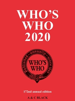 Hardcover Who's Who 2020 Book