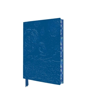 Leather Bound Vincent Van Gogh: The Starry Night Artisan Art Pocket Notebook (Flame Tree Journals) Book