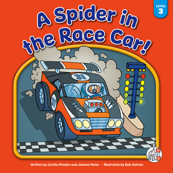 A Spider in the Race Car! - Book  of the Herbster Readers ~ Teamwork at Lotsaluck Camp