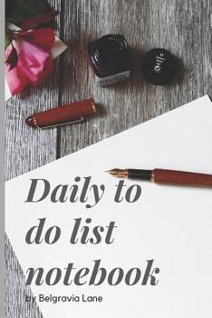 Paperback Daily to do list notebook Book