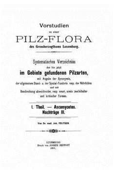 Paperback Vorstudien zu einer Pilz-Flora [German] Book