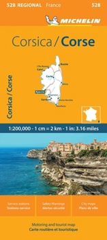 Loose Leaf France: Corsica Map 528 [French] Book
