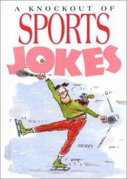 Hardcover A Knockout of Sports Jokes Book