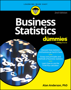Paperback Business Statistics for Dummies Book