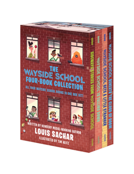 Paperback The Wayside School 4-Book Box Set: Sideways Stories from Wayside School, Wayside School Is Falling Down, Wayside School Gets a Little Stranger, Waysid Book