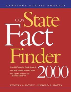Hardcover State Fact Finder 2000 Hardbound Edition (Cq's State Fact Finder) Book