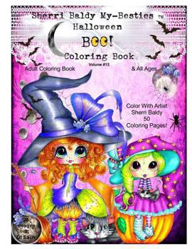 Paperback Sherri Baldy My-Besties TM Halloween Coloring Book BOO! Book