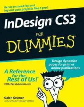 Paperback InDesign CS3 for Dummies Book