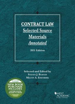 Paperback Contract Law, Selected Source Materials Annotated, 2021 Edition (Selected Statutes) Book