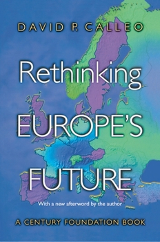 Paperback Rethinking Europe's Future Book