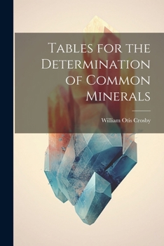 Paperback Tables for the Determination of Common Minerals Book