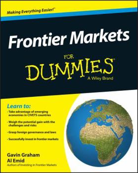 Paperback Frontier Markets for Dummies Book