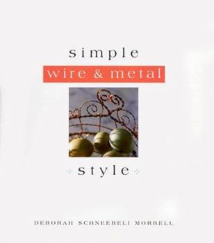 Hardcover Simple Wire & Metal Style Book