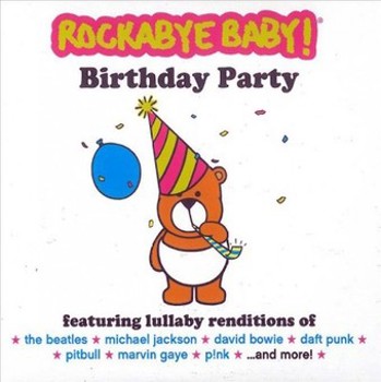 Music - CD Rockabye Baby! Birthday Party Book
