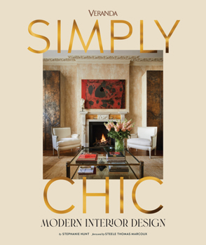 Hardcover Veranda Simply Chic: Modern Interior Design Book