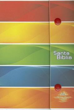 Hardcover RVR60 Spanish Bible w/ Multi Color Snap Cover (Spanish Edition) [Spanish] Book