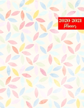 Paperback 2020-2021 Planner: Simple Two Year Day Planner Calendar - Passion/Goal Organizer - Jan 1, 2020 to Dec 31, 2021 with To Do List Schedule A Book