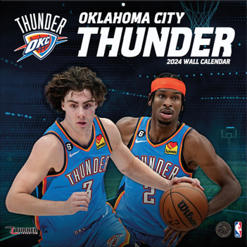 Calendar Oklahoma City Thunder 2024 12x12 Team Wall Calendar Book