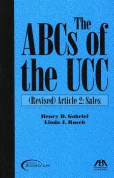 Paperback The ABCs of the Ucc, Article 2: Revised: Sales Book