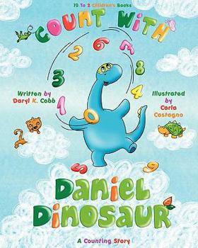 Paperback Count With Daniel Dinosaur Book