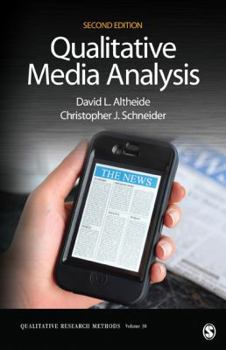 Paperback Qualitative Media Analysis Book