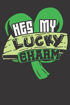 Notebook: St Patricks Day Lucky Charm Shamrock Husband Dot Grid 6x9 120 Pages