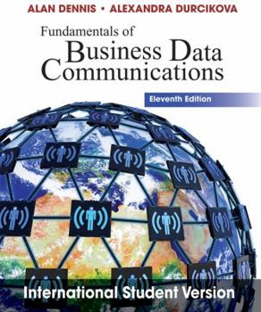 Paperback Fundamentals of Business Data Communications Book