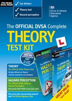 DVD-ROM The official DVSA complete theory test kit Book