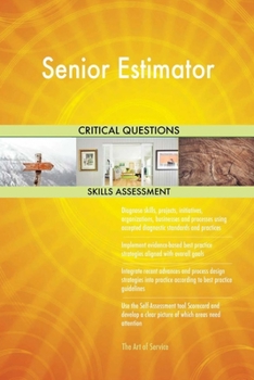 Paperback Senior Estimator Critical Questions Skills Assessment Book