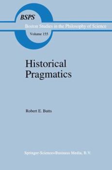 Paperback Historical Pragmatics: Philosophical Essays Book