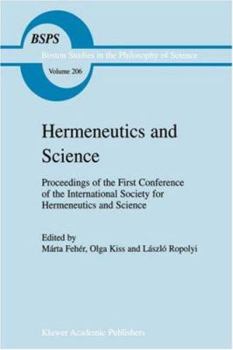 Hardcover Hermeneutics and Science Book